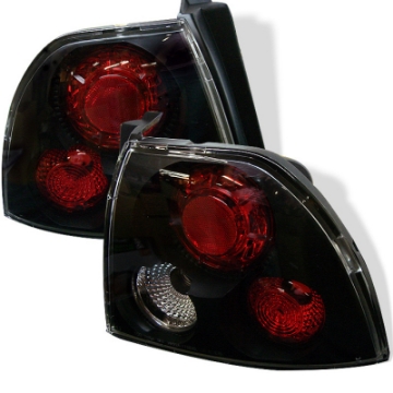Picture of Spyder Honda Accord 94-95 Euro Style Tail Lights Black ALT-YD-HA94-BK