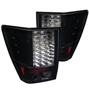 Picture of Spyder Jeep Grand Cherokee 05-06 LED Tail Lights Black ALT-YD-JGC05-LED-BK