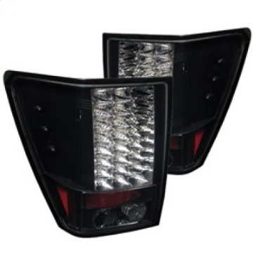 Picture of Spyder Jeep Grand Cherokee 05-06 LED Tail Lights Black ALT-YD-JGC05-LED-BK
