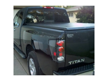 Picture of Spyder Nissan Titan 04-14 Euro Style Tail Lights Black ALT-YD-NTI04-BK