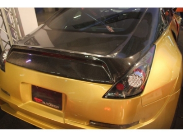 Picture of Spyder Nissan 350Z 03-05 Euro Style Tail Lights Black ALT-YD-N350Z02-BK