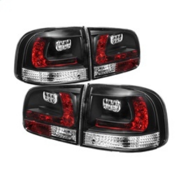 Picture of Spyder Volkswagen Touareg 03-07 LED Tail Lights Black ALT-YD-VTOU04-LED-BK