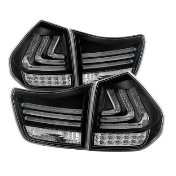 Picture of Spyder Lexus RX330-RX350 04-09 LED Tail Lights Black ALT-YD-LRX04-LED-BK