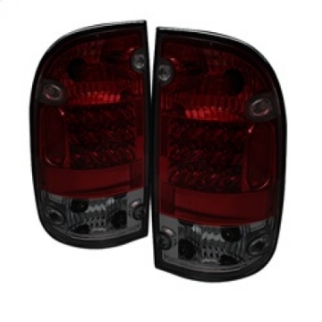 Picture of Spyder Toyota Tacoma 95-00 LED Tail Lights Red Smoke ALT-YD-TT95-LED-RS