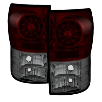 Picture of Spyder Toyota Tundra 07-13 LED Tail lights Red Smoke ALT-YD-TTU07-LED-RS