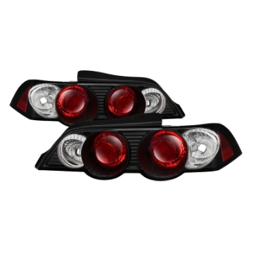 Picture of Spyder Acura RSX 02-04 Euro Style Tail Lights Black ALT-YD-ARSX02-BK