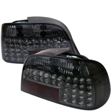 Picture of Spyder BMW E38 7-Series 95-01 LED Tail Lights Smoke ALT-YD-BE3895-LED-SM