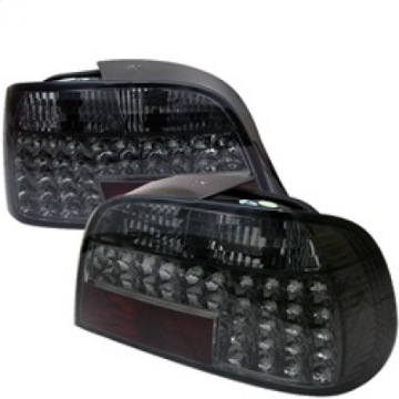 Picture of Spyder BMW E38 7-Series 95-01 LED Tail Lights Smoke ALT-YD-BE3895-LED-SM