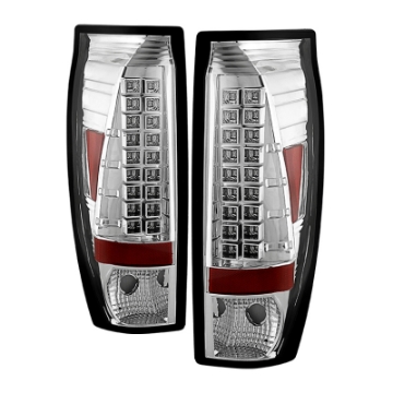 Picture of Spyder Chevy Avalanche 02-06 LED Tail Lights Chrome ALT-YD-CAV02-LED-C