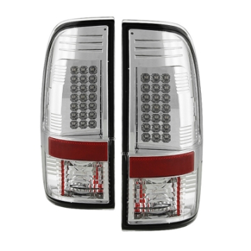Picture of Spyder Ford Super Duty 08-15 LED Tail Lights Chrome ALT-YD-FS07-LED-C