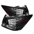 Picture of Spyder Honda Accord 08-12 4DR LED Tail Lights Black ALT-YD-HA08-4D-LED-BK