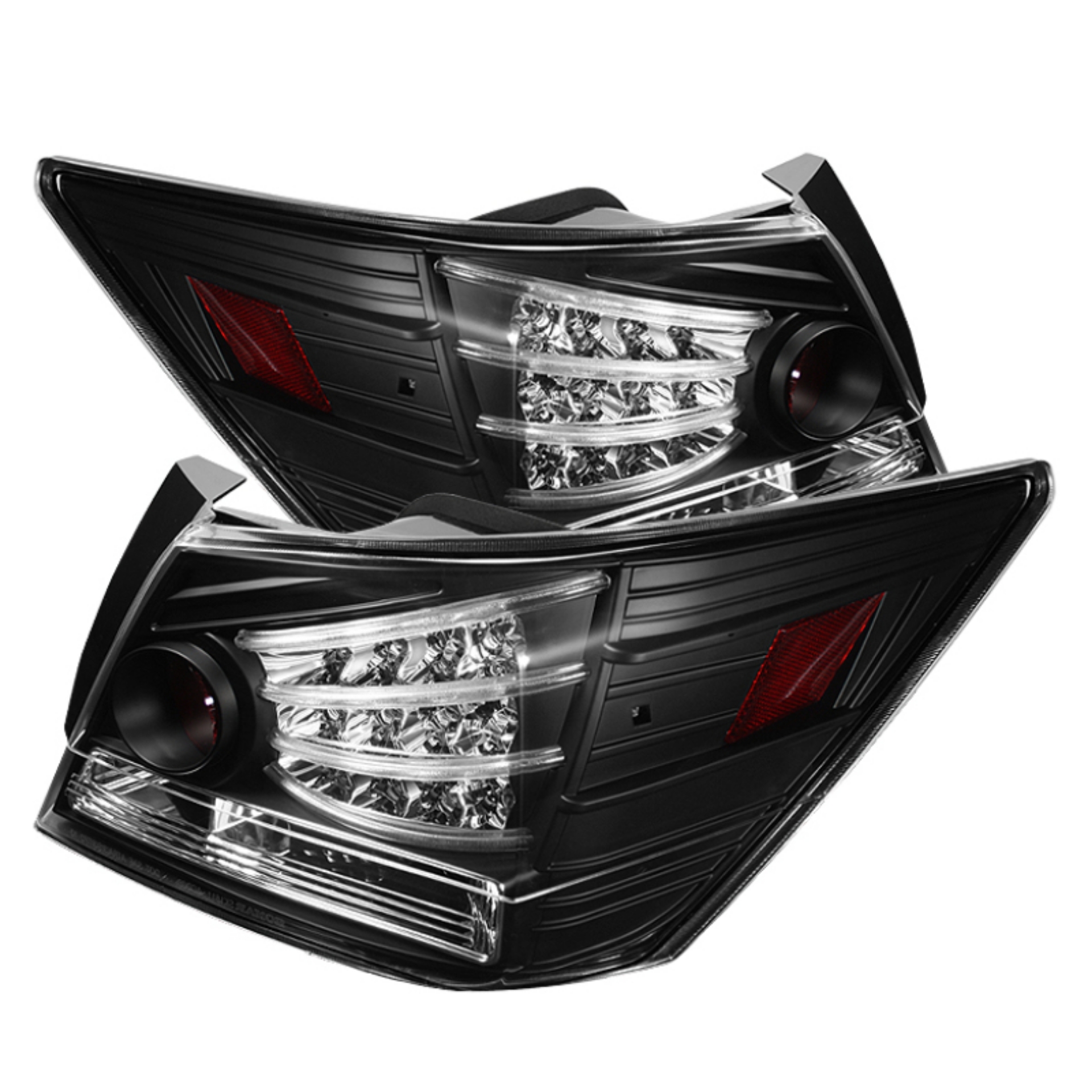 Picture of Spyder Honda Accord 08-12 4DR LED Tail Lights Black ALT-YD-HA08-4D-LED-BK