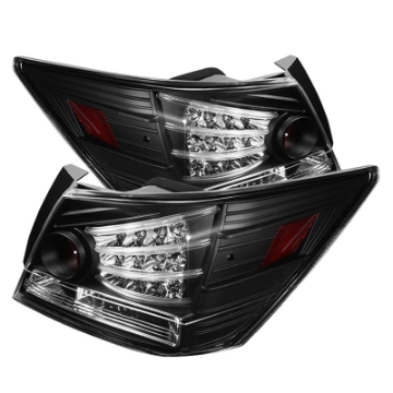 Picture of Spyder Honda Accord 08-12 4DR LED Tail Lights Black ALT-YD-HA08-4D-LED-BK