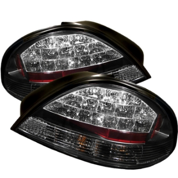 Picture of Spyder Pontiac Grand AM 99-05 LED Tail Lights Black ALT-YD-PGAM99-LED-BK
