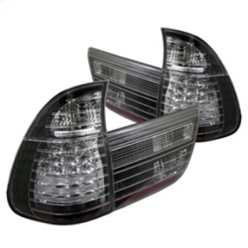 Picture of Spyder BMW E53 X5 00-06 4PCS LED Tail Lights Black ALT-YD-BE5300-LED-BK