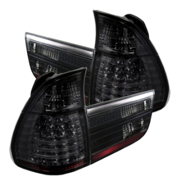 Picture of Spyder BMW E53 X5 00-06 4PCS LED Tail Lights Smoke ALT-YD-BE5300-LED-SM