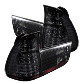 Picture of Spyder BMW E53 X5 00-06 4PCS LED Tail Lights Smoke ALT-YD-BE5300-LED-SM