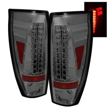 Picture of Spyder Chevy Avalanche 02-06 LED Tail Lights Smoke ALT-YD-CAV02-LED-SM