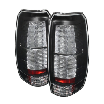 Picture of Spyder Chevy Avalanche 07-13 LED Tail Lights Black ALT-YD-CAV07-LED-BK