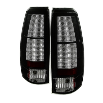 Picture of Spyder Chevy Avalanche 07-13 LED Tail Lights Black ALT-YD-CAV07-LED-BK