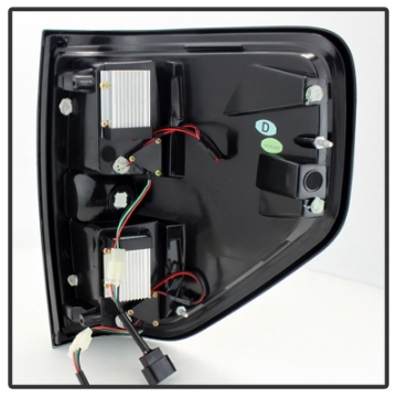 Picture of Spyder Ford F150 09-14 LED Tail Lights Black Smoke ALT-YD-FF15009-LED-BSM