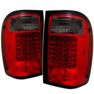 Picture of Spyder Ford Ranger 01-05 LED Tail Lights Red Smoke ALT-YD-FR98-LED-RS