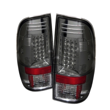 Picture of Spyder Ford Super Duty 08-15 LED Tail Lights Smoke ALT-YD-FS07-LED-SM