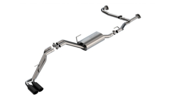 Picture of Borla 22-23 Nissan Frontier 3-8L V6 2WD-4WD AT S-Type Catback Exhaust - Black Chrome Tips