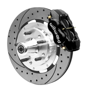 Picture of Wilwood 55-57 Chevrolet Bel Air Forged Dynalite Front Big Brake Kit - Black