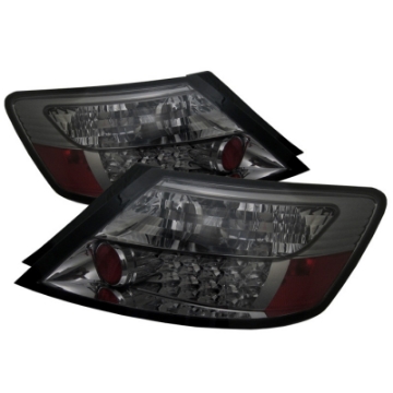 Picture of Spyder Honda Civic 06-08 2Dr LED Tail Lights Smoke ALT-YD-HC06-2D-LED-SM