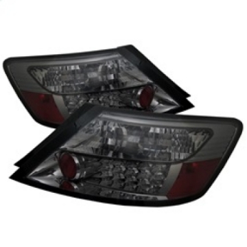 Picture of Spyder Honda Civic 06-08 2Dr LED Tail Lights Smoke ALT-YD-HC06-2D-LED-SM