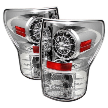 Picture of Spyder Toyota Tundra 07-13 LED Tail lights Chrome ALT-YD-TTU07-LED-C