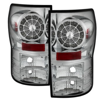 Picture of Spyder Toyota Tundra 07-13 LED Tail lights Chrome ALT-YD-TTU07-LED-C