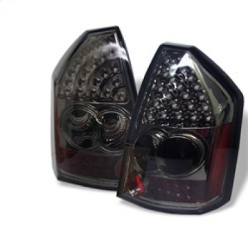 Picture of Spyder Chrysler 300C 05-07 LED Tail Lights Smoke ALT-YD-C305-LED-SM