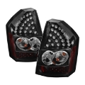 Picture of Spyder Chrysler 300C 08-10 LED Tail Lights Black ALT-YD-C308-LED-BK