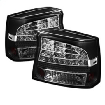 Picture of Spyder Dodge Charger 09-10 LED Tail Lights Black ALT-YD-DCH09-LED-BK