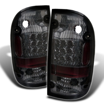 Picture of Spyder Toyota Tacoma 01-04 LED Tail Lights Smoke ALT-YD-TT01-LED-SM
