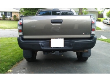 Picture of Spyder Toyota Tacoma 05-15 LED Tail Lights Black ALT-YD-TT05-LED-BK