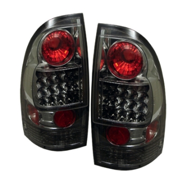 Picture of Spyder Toyota Tacoma 05-15 LED Tail Lights Smoke ALT-YD-TT05-LED-SM
