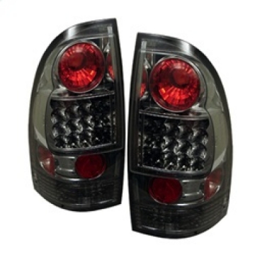 Picture of Spyder Toyota Tacoma 05-15 LED Tail Lights Smoke ALT-YD-TT05-LED-SM