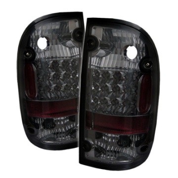 Picture of Spyder Toyota Tacoma 95-00 LED Tail Lights Smoke ALT-YD-TT95-LED-SM