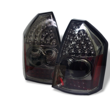Picture of Spyder Chrysler 300 05-07 LED Tail Lights Smoke ALT-YD-CHR305-LED-SM