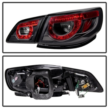 Picture of Spyder Chevy SS 2014-2016 LED Tail Lights Black ALT-YD-CVSS14-LED-BK