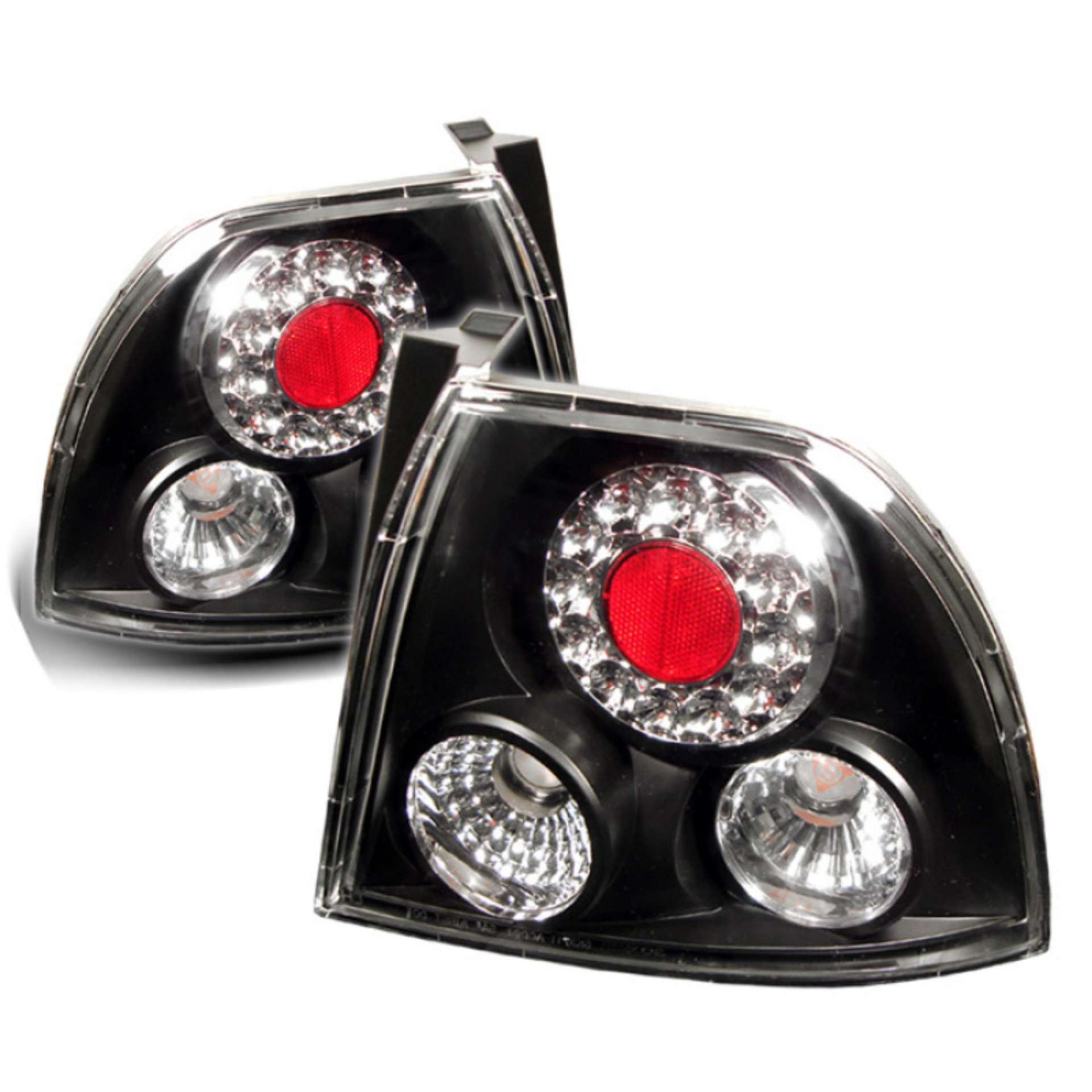 Picture of Spyder Honda Accord 94-95 LED Tail Lights Black ALT-YD-HA94-LED-BK