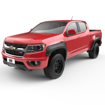 Picture of EGR 15-22 Chevrolet Colorado Bolt-On Style Fender Flares - Set - Black