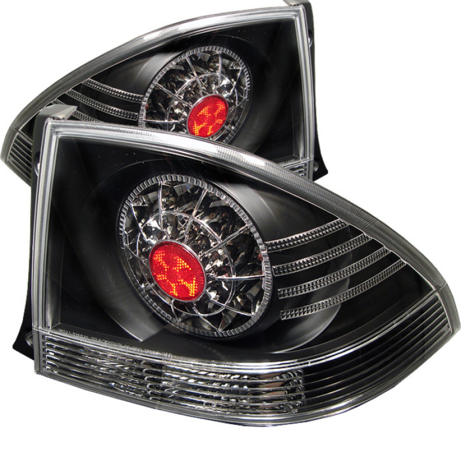 Picture of Spyder Lexus IS 300 01-05 LED Tail Lights Black ALT-YD-LIS300-LED-BK