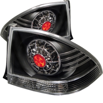 Picture of Spyder Lexus IS 300 01-05 LED Tail Lights Black ALT-YD-LIS300-LED-BK