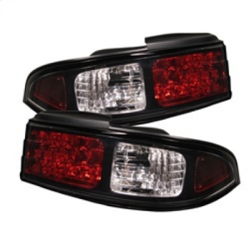 Picture of Spyder Nissan 240SX 95-98 LED Tail Lights Black ALT-YD-N240SX95-LED-BK