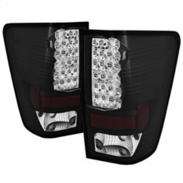 Picture of Spyder Nissan Titan 04-14 LED Tail Lights Black ALT-YD-NTI04-LED-BK