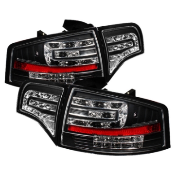 Picture of Spyder Audi A4 4Dr 06-08 LED Tail Lights Black ALT-YD-AA406-G2-LED-BK